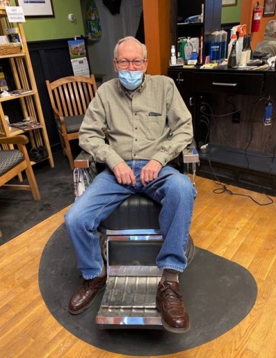 Inside Larry’s Barbershop