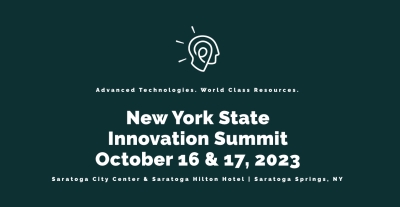 NY State Innovation Summit Coming to Saratoga Springs in October